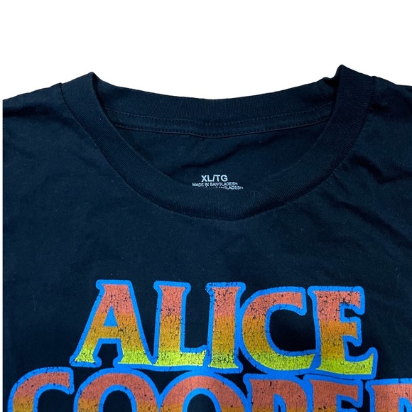 Alice Cooper Vintage Style Short Sleeve Tee - Picture 2 of 4